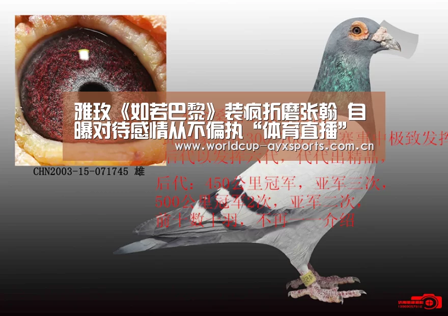 雅玫《如若巴黎》装疯折磨张翰 自曝对待感情从不偏执“体育直播”(图2) 爱游戏官方
